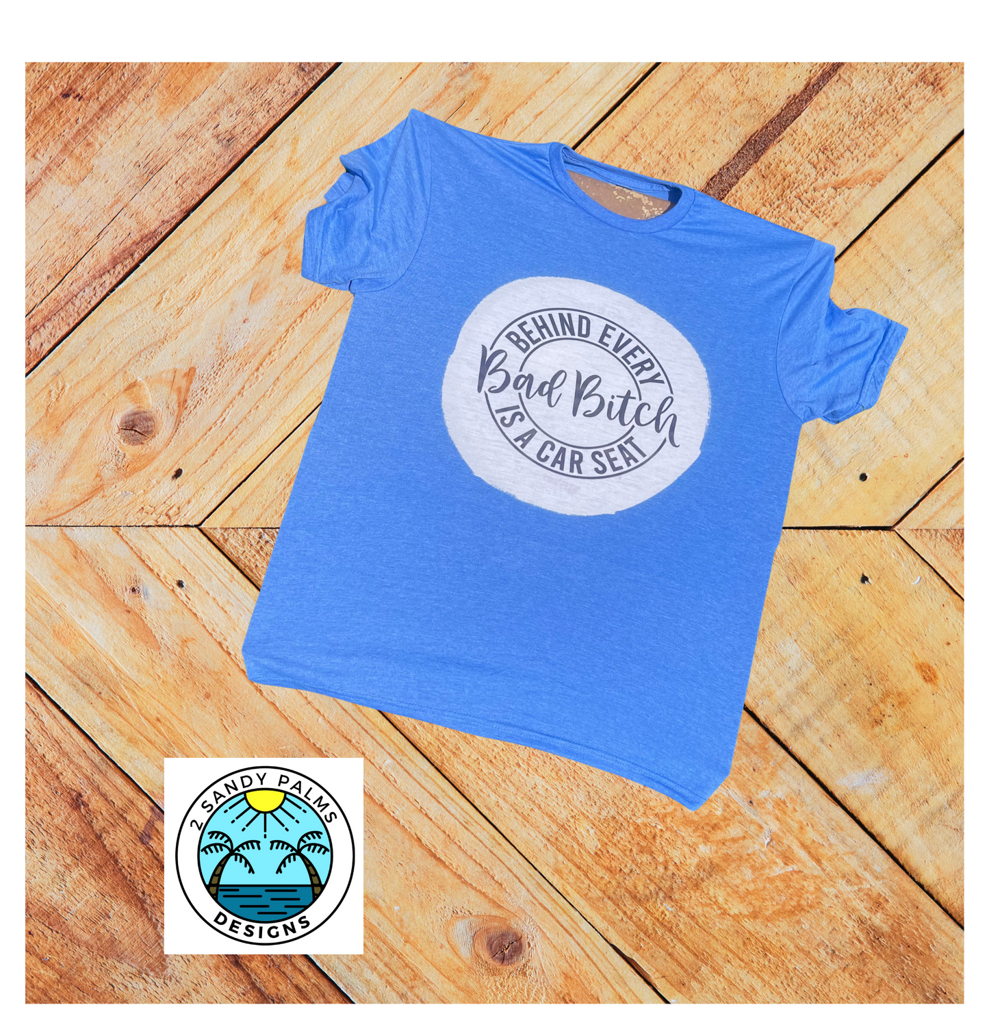 Blue T-shirt sublimated