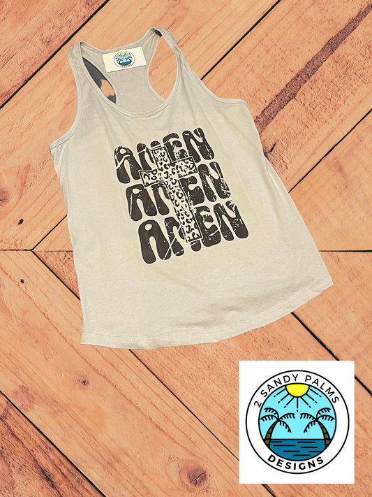 Amen Tank top color gray