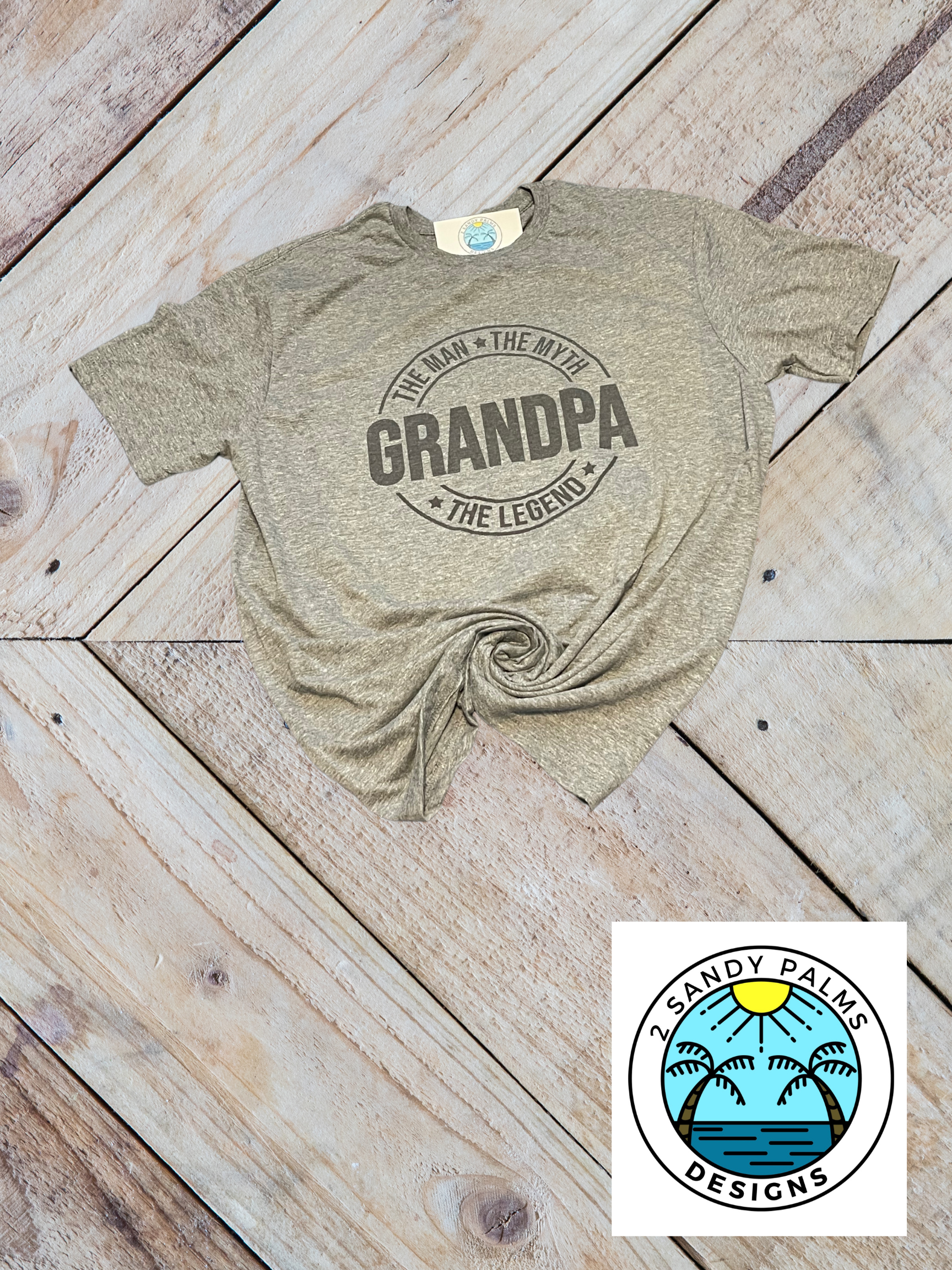 Gray Grandpa T-shirt