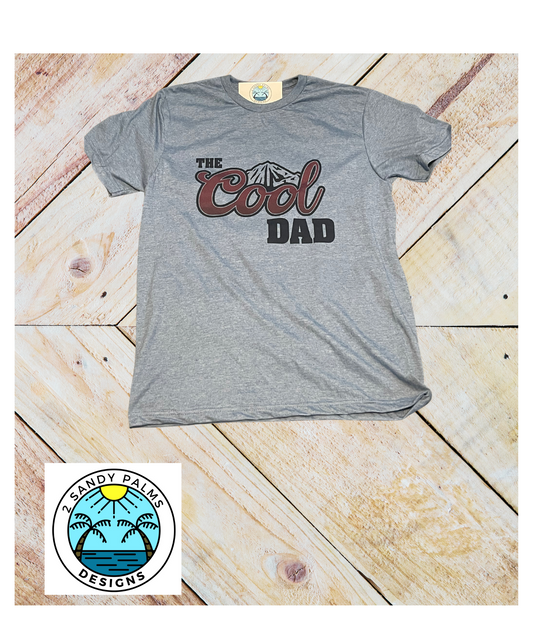 The Cool Dad Blue indigo t-shirt